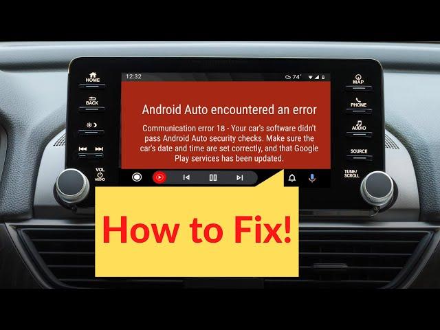 fixes for android auto not working