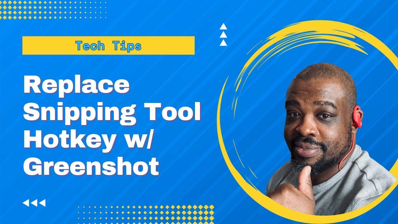 replace snipping tool with another app in windows 11