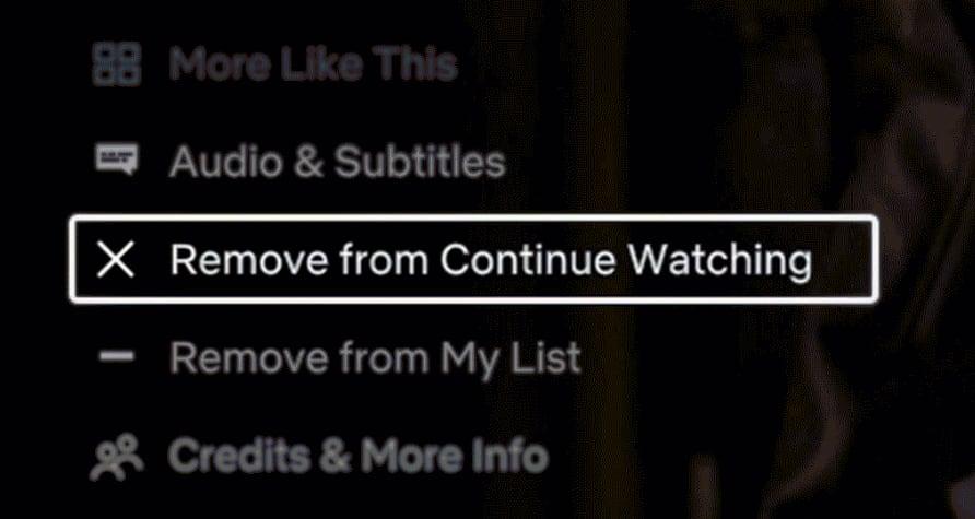 how to clear continue watching on amazon prime video