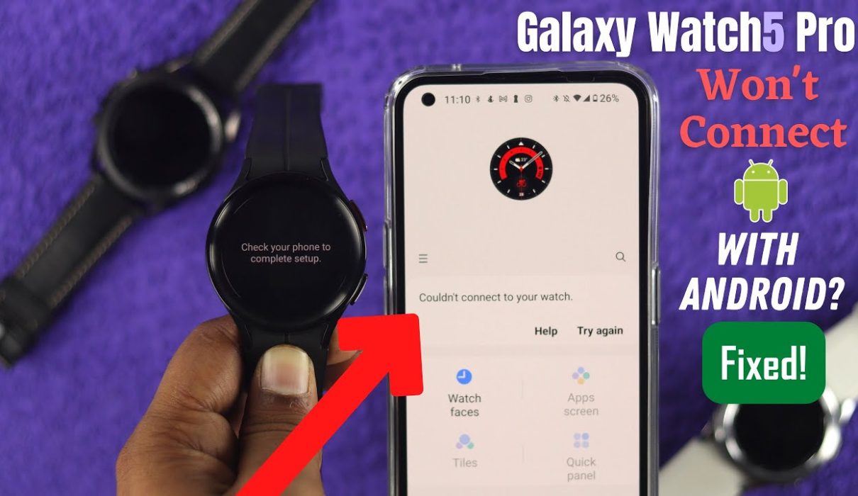 Fixes⁣ for Galaxy Watch Not Connecting to Samsung Galaxy Phones