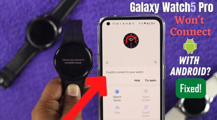 Fixes⁣ for Galaxy Watch Not Connecting to Samsung Galaxy Phones